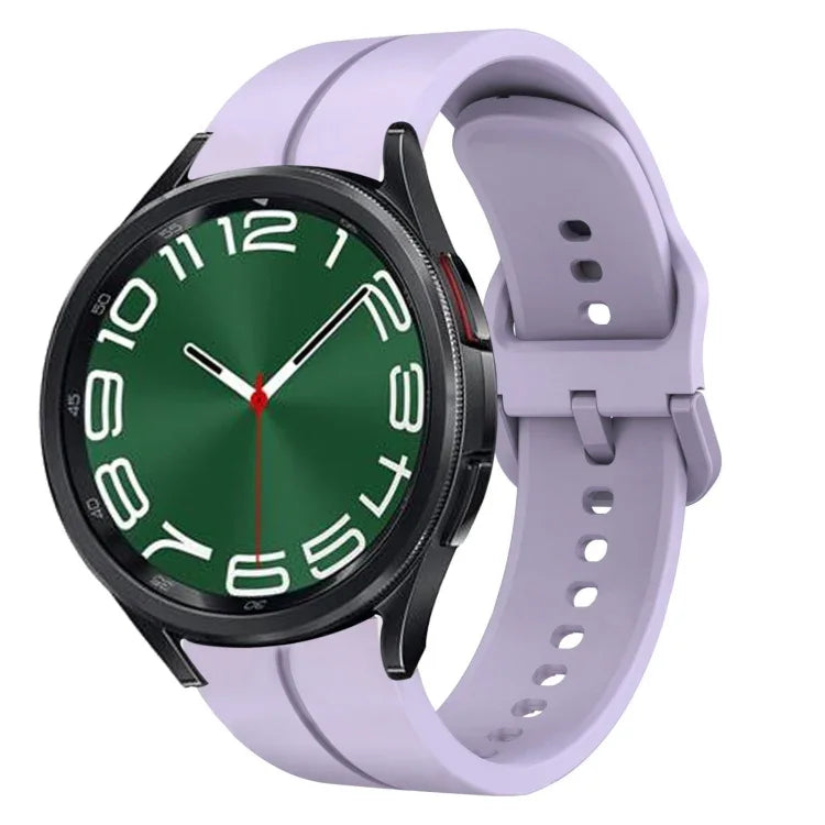 Bracelet de montre en silicone de 20 mm, pour Samsung Galaxy Watch 6 40 mm, pour Samsung Galaxy Watch 6 Classic 43 mm