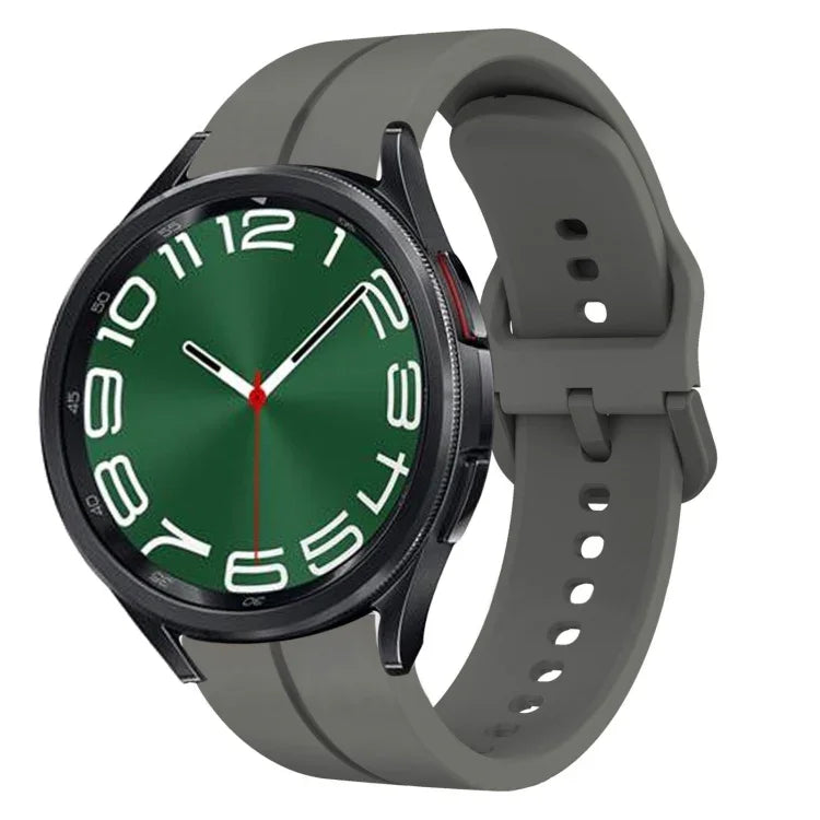 Bracelet de montre en silicone de 20 mm, pour Samsung Galaxy Watch 6 40 mm, pour Samsung Galaxy Watch 6 Classic 43 mm