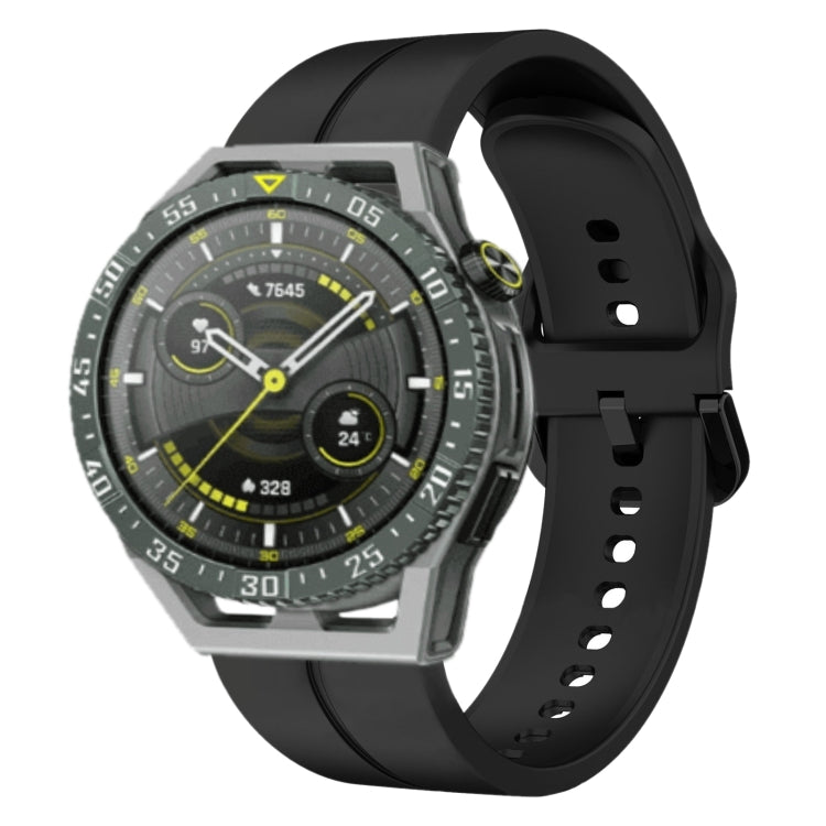 22mm Loop Silicone Watch Band, For Huawei Watch Buds, For Huawei Watch GT 3 SE, For Huawei Watch GT3 Pro 46mm, For Huawei Watch GT3 46mm