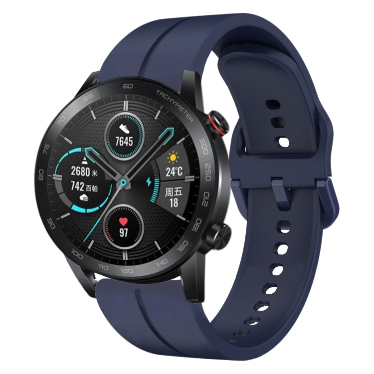 22mm Loop Silicone Watch Band, For Honor Watch GS Pro, For Honor Magic Watch 2 46mm, For Honor Watch Dream