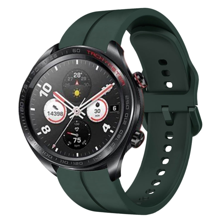 22mm Loop Silicone Watch Band, For Honor Watch GS Pro, For Honor Magic Watch 2 46mm, For Honor Watch Dream