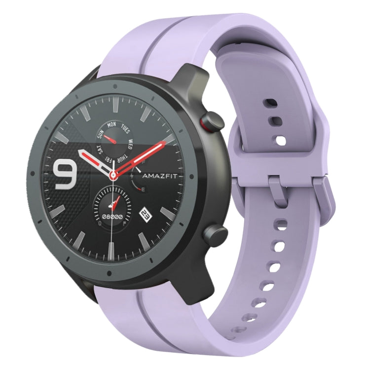 22mm  Loop Silicone Watch Band, For Amazfit GTR 2e, For Amazfit GTR 2, For Amazfit 3, For Amazfit GTR 47mm