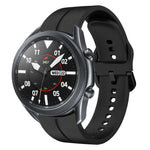 22mm Loop Silicone Watch Band, For Samsung Galaxy Watch3 45mm, For Samsung Galaxy Watch 46mm, For Samsung Gear S3 Classic, For Samsung Gear S3 Frontier