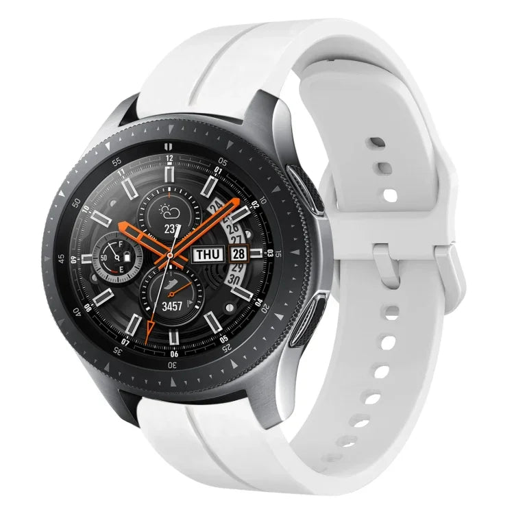 22mm Loop Silicone Watch Band, For Samsung Galaxy Watch3 45mm, For Samsung Galaxy Watch 46mm, For Samsung Gear S3 Classic, For Samsung Gear S3 Frontier