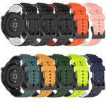 Bracelet de montre en silicone bicolore à motif de football de 20 mm, pour Samsung Galaxy Watch Active 2 44 mm, pour Samsung Galaxy Watch 42 mm