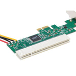 Carte adaptatrice convertisseur PCI-E vers PCI avec alimentation 4 broches, PCI-E vers PCI