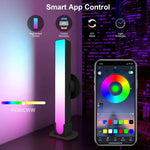 Barre lumineuse d'ambiance LED ZM-021 synchronisée avec la musique, lampe d'atmosphère de bureau Tuya, Barre lumineuse LED