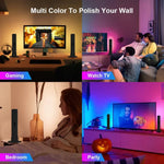 Barre lumineuse d'ambiance LED ZM-021 synchronisée avec la musique, lampe d'atmosphère de bureau Tuya, Barre lumineuse LED
