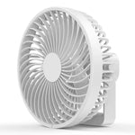 Ventilateur de camping portable multifonctionnel rechargeable à LED pour tente, noir, blanc