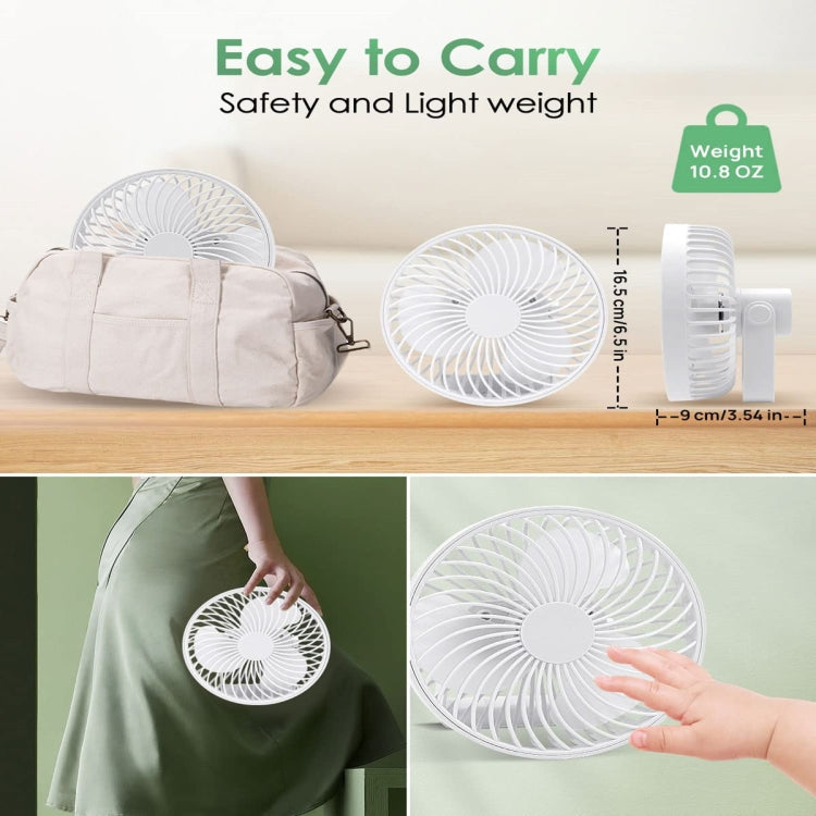 Ventilateur de camping portable multifonctionnel rechargeable à LED pour tente, noir, blanc