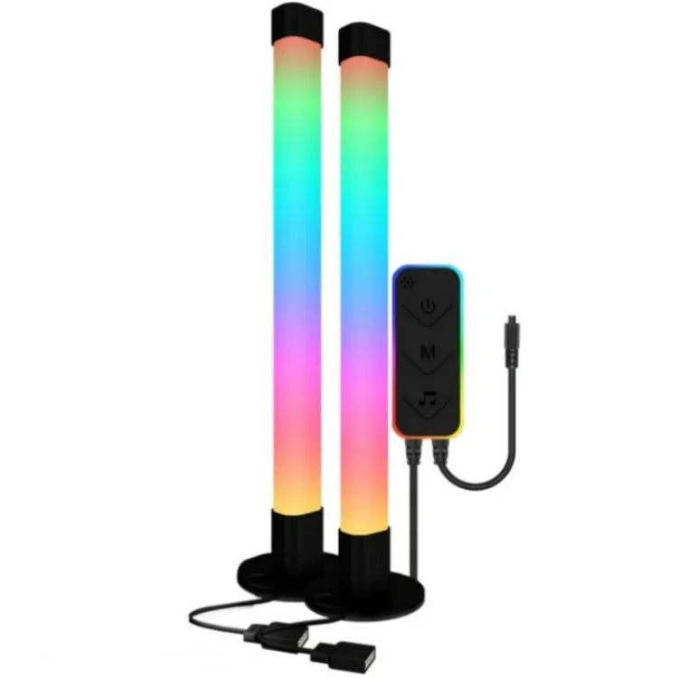 SAL006BS 2 Tubes Lumineux LED Synchronisation Musicale Veilleuse Intelligente WiFi