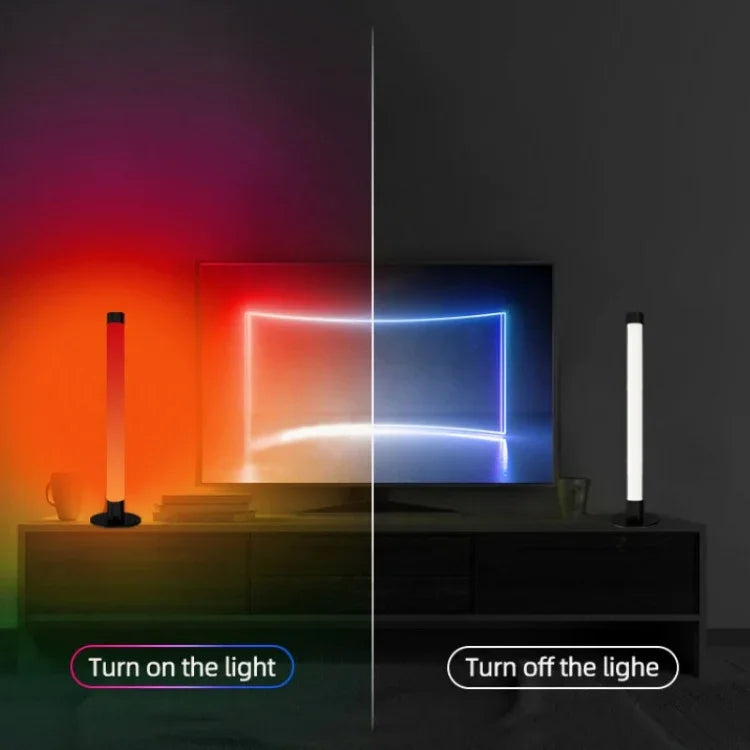 SAL006BS 2 Tubes Lumineux LED Synchronisation Musicale Veilleuse Intelligente WiFi