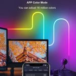 NH021 corde lumineuse néon RGB étanche 3m TUYA WIFI synchronisation musique, NH021