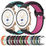 20mm Perforated Breathable Sports Silicone Watch Band, For Amazfit GTR 42MM, For Amazfit Pop Pro, For Amazfit Pop