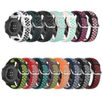 20mm Perforated Breathable Sports Silicone Watch Band, For Amazfit GTS 4 Mini, For Amazfit Bip3, For Amazfit Bip 1S