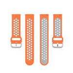 20mm Perforated Breathable Sports Silicone Watch Band, For Amazfit GTS 4 Mini, For Amazfit Bip3, For Amazfit Bip 1S
