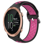 20mm Perforated Breathable Sports Silicone Watch Band, For Garmin Forerunner 245, For Garmin Forerunner 245 Music, For Garmin Forerunner 645
