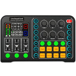 Carte son live multifonctionnelle M6 changeur de voix sans fil mixeur de diffusion, M6