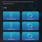 Carte son live multifonctionnelle M6 changeur de voix sans fil mixeur de diffusion, M6