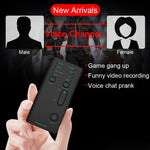 Modulateur vocal portable mini M1 avec fonctions vocales réglables & outil micro pour téléphone, ordinateur & carte son, M1