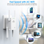 Répéteur WiFi sans fil U8 300 Mbps Extendeur routeur amplificateur de signal WiFi, prise US, prise EU