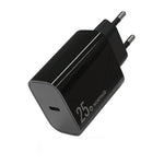 Chargeur rapide à port unique NORTHJO NOPD2501 PD 25W USB-C / Type-C, prise US, prise EU, prise UK, prise AU