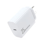 Chargeur rapide à port unique NORTHJO NOPD2501 PD 25W USB-C / Type-C, prise US, prise EU, prise UK, prise AU