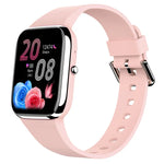 Montre connectée Y9 Pro avec écran couleur de 1,85 pouce, compatible avec la surveillance de la fréquence cardiaque et de la pression artérielle.