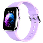 Montre connectée Y9 Pro avec écran couleur de 1,85 pouce, compatible avec la surveillance de la fréquence cardiaque et de la pression artérielle.