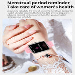 Montre connectée Y9 Pro avec écran couleur de 1,85 pouce, compatible avec la surveillance de la fréquence cardiaque et de la pression artérielle.