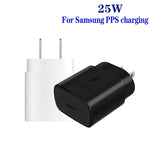 Chargeur TA800 PD / PPS 25W port Type-C pour Samsung, prise US, prise US