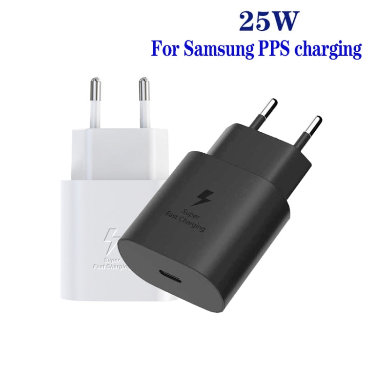 Chargeur TA800 PD / PPS 25W port Type-C pour Samsung, prise EU, prise EU
