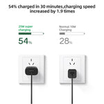 Chargeur TA800 PD / PPS 25W port Type-C pour Samsung, prise EU, prise EU