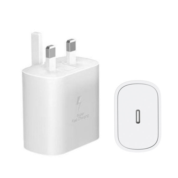 Chargeur TA800 PD / PPS 25W port Type-C pour Samsung, prise UK, prise UK