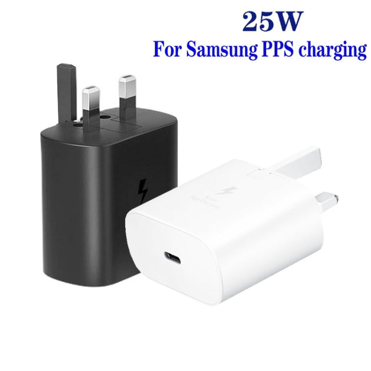 Chargeur TA800 PD / PPS 25W port Type-C pour Samsung, prise UK, prise UK