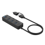 Station d'accueil HUB USB3.0 + Type-C 7 ports 7 en 2 Onten UCA5306, support fonction OTG, UCA5306