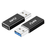 Adaptateur convertisseur USB3.1 Type-C femelle vers USB3.0 mâle 10Gbps avec puce