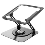 Support d'ordinateur portable pliable rotatif à 360 degrés en alliage d'aluminium D147, D147