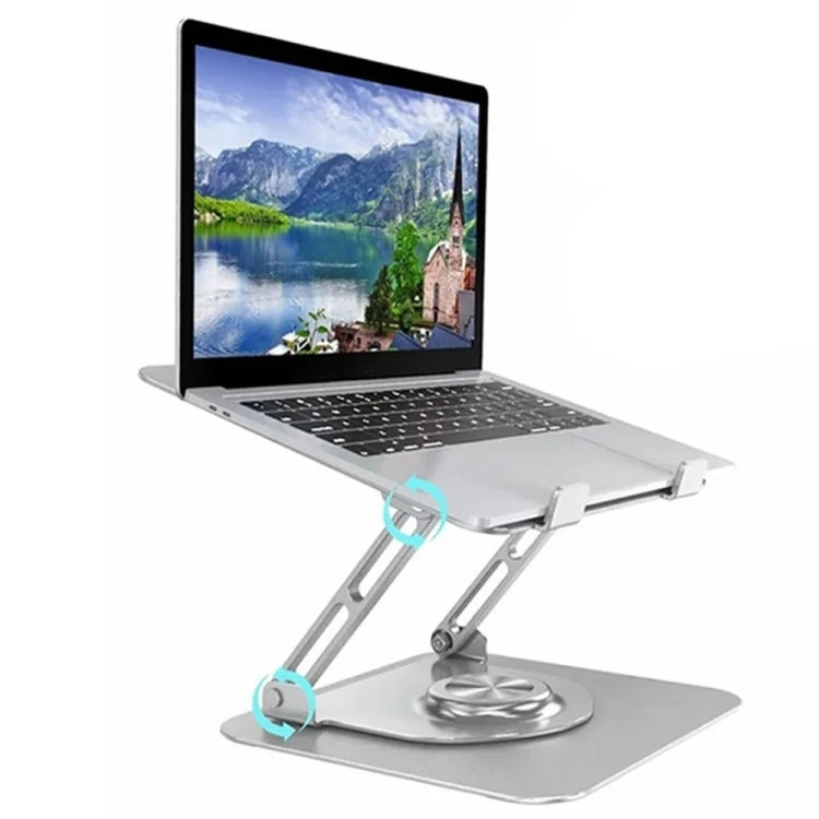 Support d'ordinateur portable pliable rotatif à 360 degrés en alliage d'aluminium D147, D147