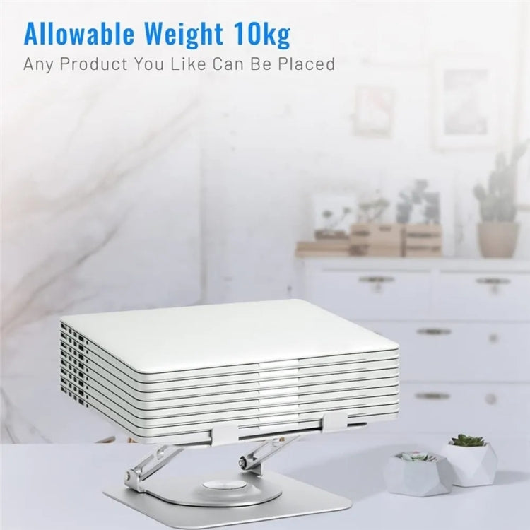 Support d'ordinateur portable pliable rotatif à 360 degrés en alliage d'aluminium D147, D147