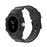 Bracelet de montre JUNSUNMAY intégré en TPU, élastique et réglable, pour Google Pixel Watch