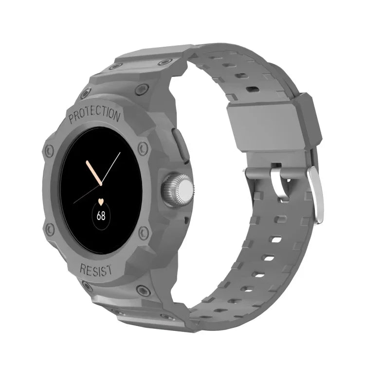 Bracelet de montre JUNSUNMAY intégré en TPU, élastique et réglable, pour Google Pixel Watch