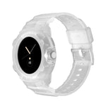 Bracelet de montre JUNSUNMAY intégré en TPU, élastique et réglable, pour Google Pixel Watch