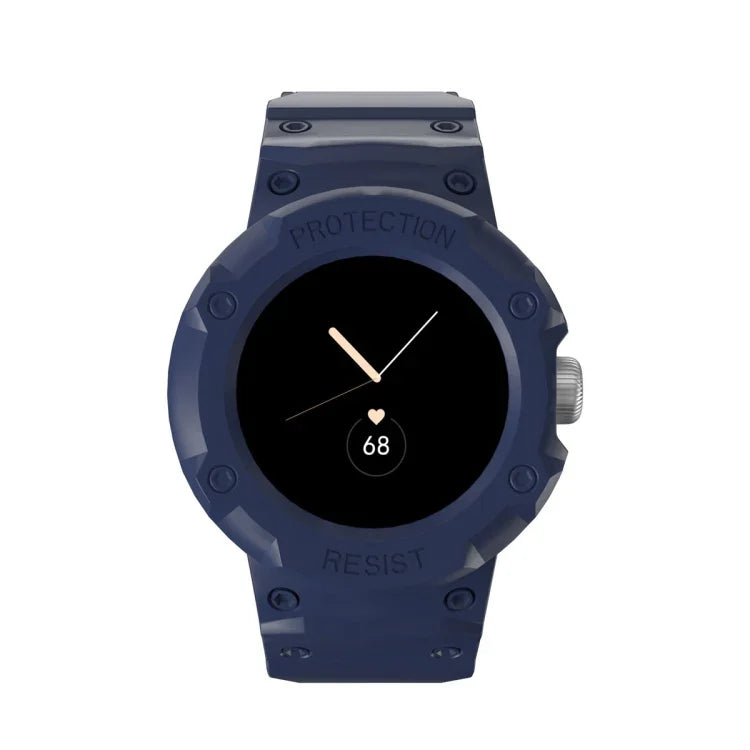 Bracelet de montre JUNSUNMAY intégré en TPU, élastique et réglable, pour Google Pixel Watch