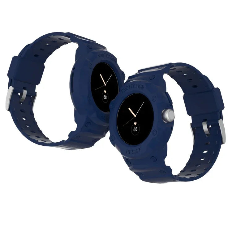 Bracelet de montre JUNSUNMAY intégré en TPU, élastique et réglable, pour Google Pixel Watch