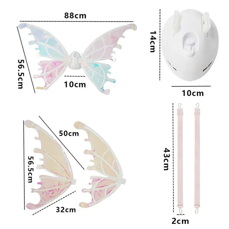 Ailes de papillon électrique Rockwoo R01 à monter soi-même, avec ou sans lumière
