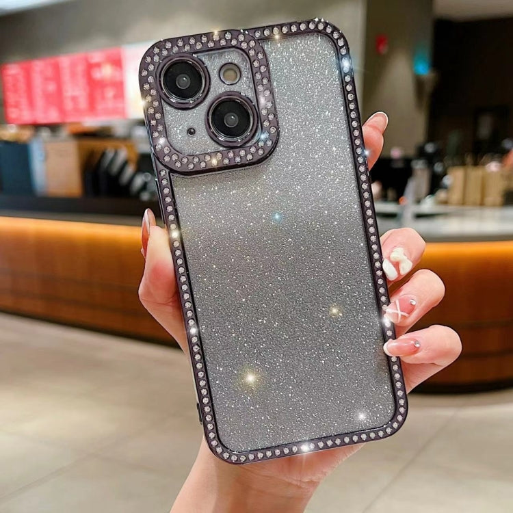Diamond Gradient Glitter Plated TPU Phone Case, For iPhone 13, For iPhone 15 Pro, For iPhone 13 Pro, For iPhone 13 Pro Max, For iPhone 14, For iPhone 14 Pro