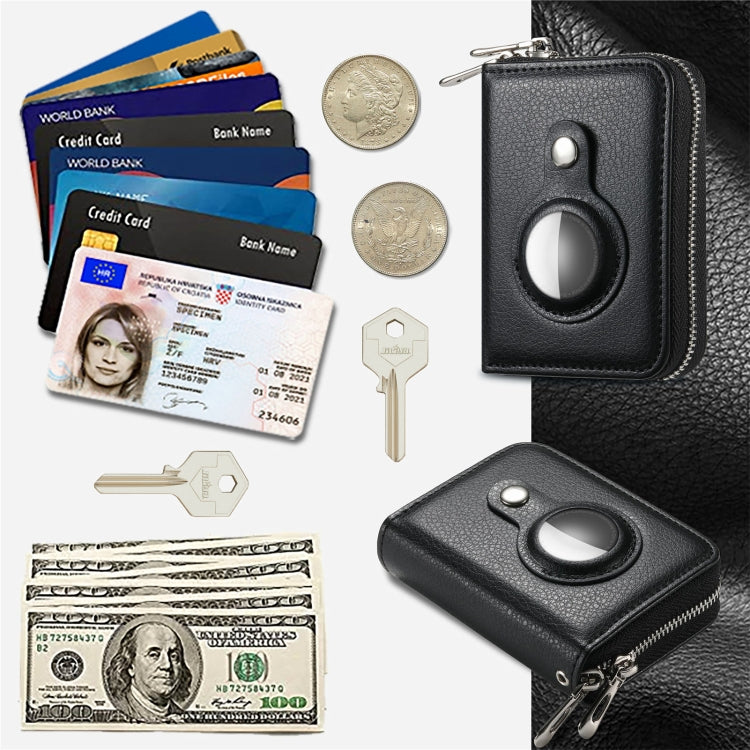 Pour étui de protection zippé AirTag 2ᵉ génération / AirTag 1ʳᵉ génération
