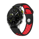 22mm Sports Breathable Silicone Watch Band, For Garmin MARQ Athlete Gen 2, For Garmin Instinct Crossover, For Garmin Instinct Crossover Solar, For Garmin Fenix 7