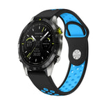 22mm Sports Breathable Silicone Watch Band, For Garmin MARQ Athlete Gen 2, For Garmin Instinct Crossover, For Garmin Instinct Crossover Solar, For Garmin Fenix 7